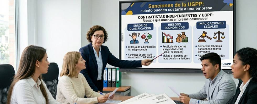 Contratistas independientes y UGPP: riesgos que muchas empresas desconocen